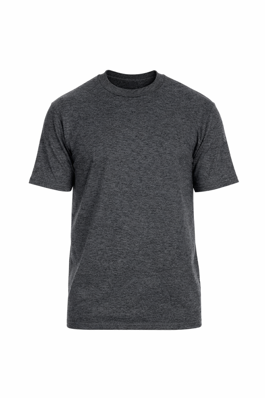 DARK HEATHER GRAY T-SHIRT