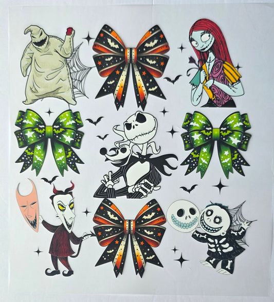 NIGHTMARE BEFORE CHRISTMAS TOTE BAG TRANSFER