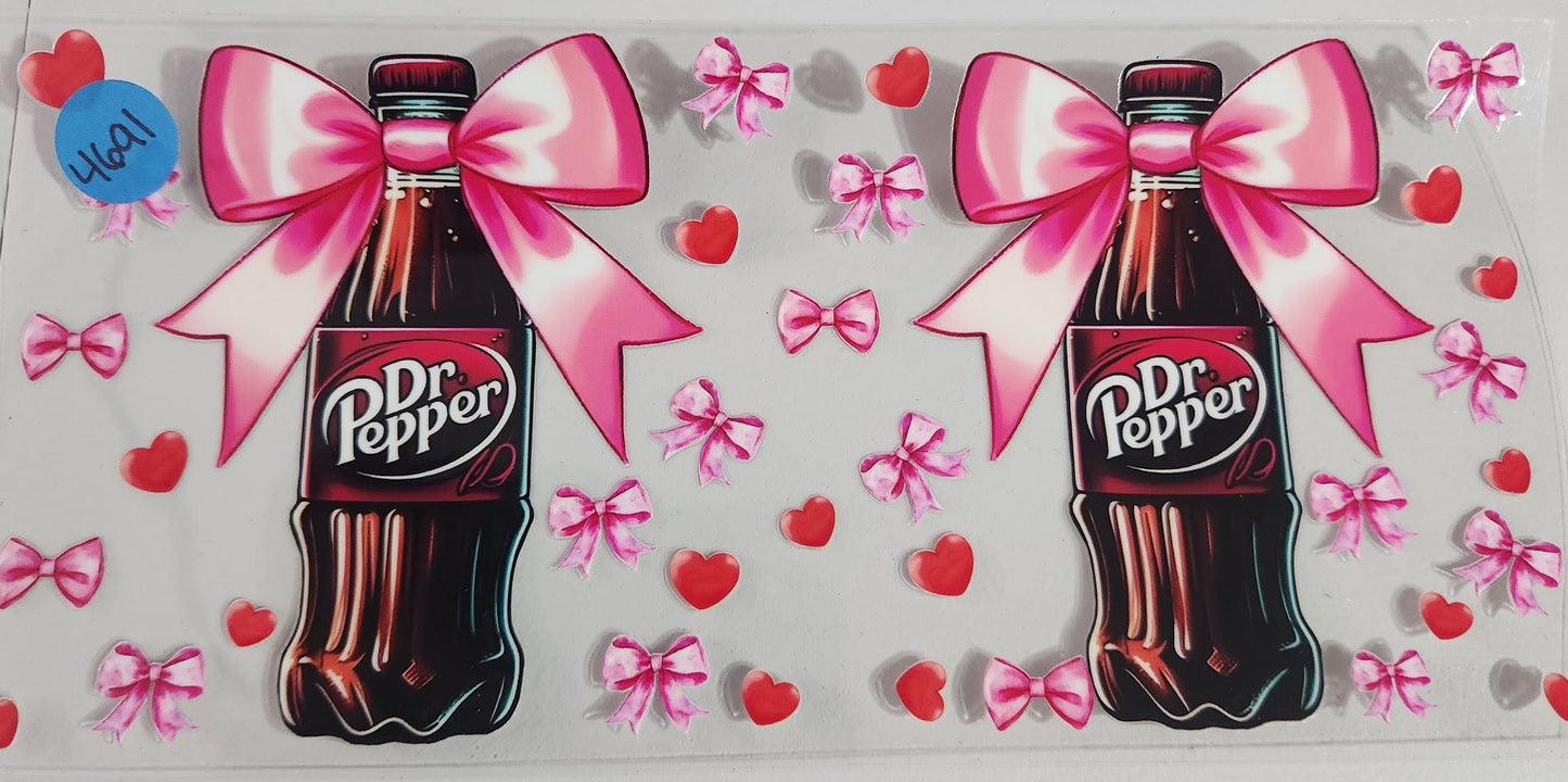 4691 DR PEPPER CUP DECAL