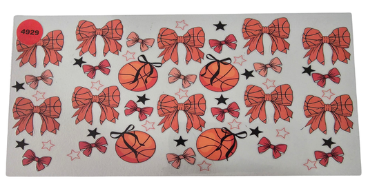 4929 BASKETBALL CUP DECAL