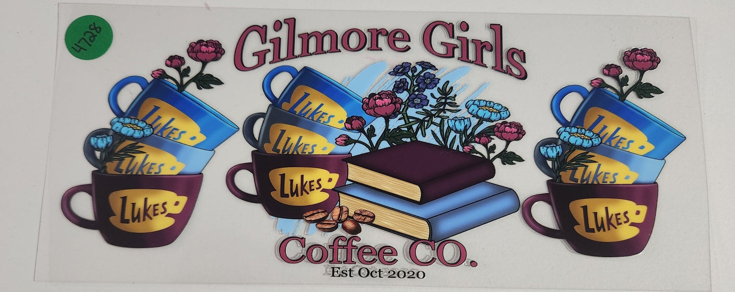 4728 GILMORE GIRLS CUP DECAL