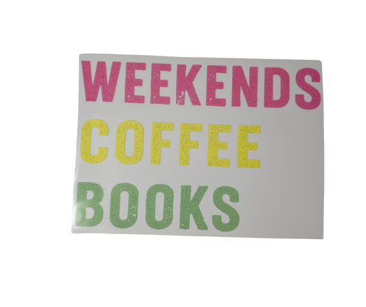 595 WEEKENDS COFFEE BOOKS