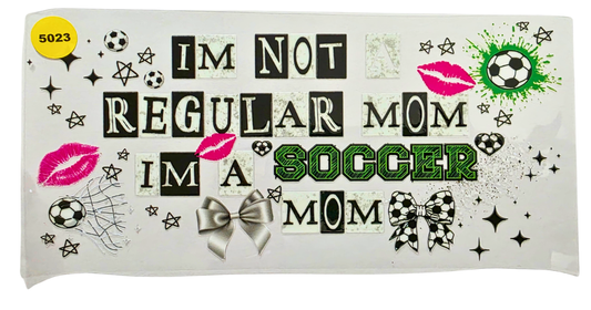 5023 SOCCER MOM CUP DECAL
