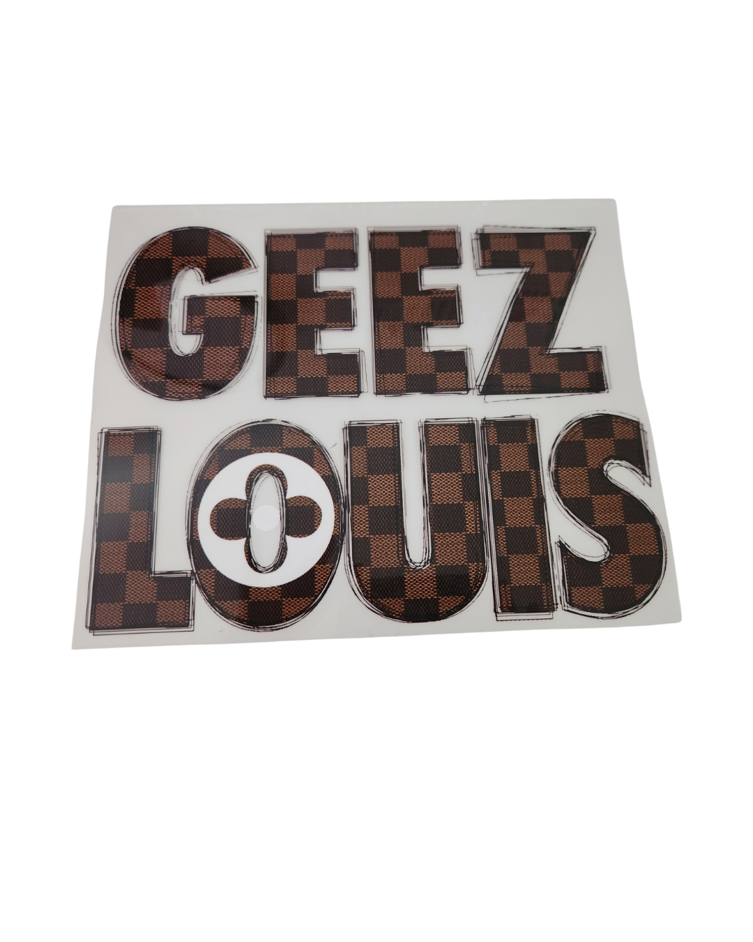 1173 GEEZZ LOUIS SHIRT TRANSFER