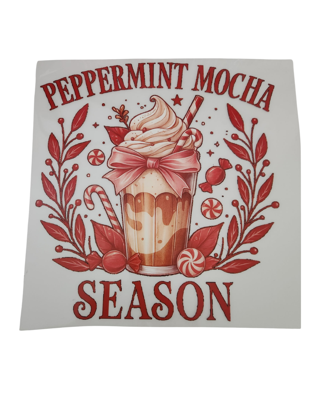 1144 PEPPERMINT MOCHA SHIRT TRANSFER
