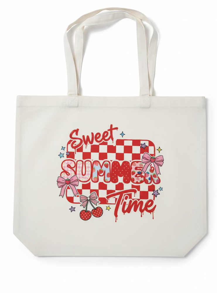 SWEET SUMMER TIME TOTE BAG