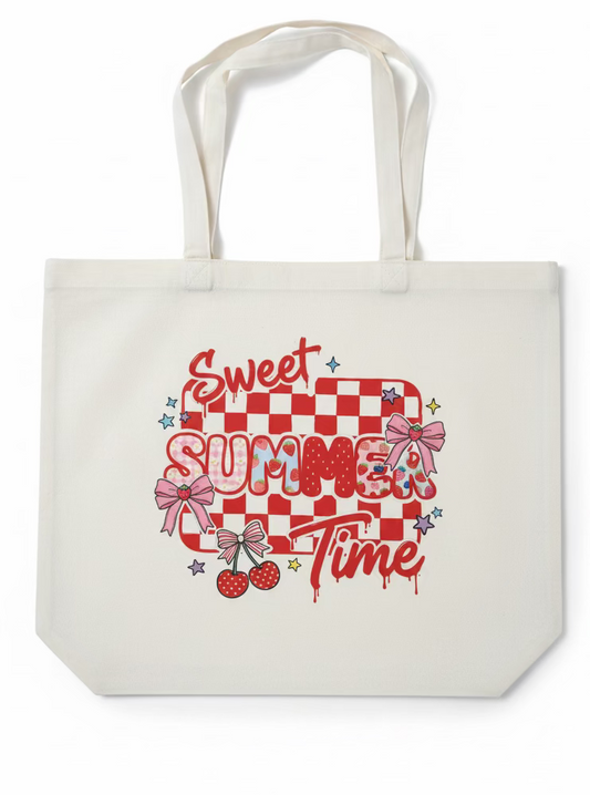 SWEET SUMMER TIME TOTE BAG
