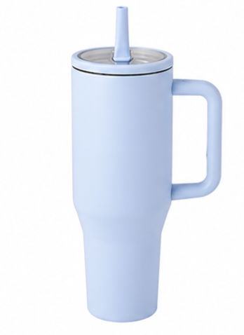 40oz LIGHT BLUE STAINLESS STEEL