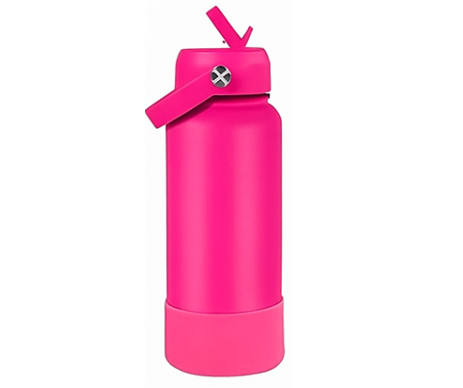 HOT PINK 32oz STAINLESS STEEL LEAK PROOF (DECAL ONLY)