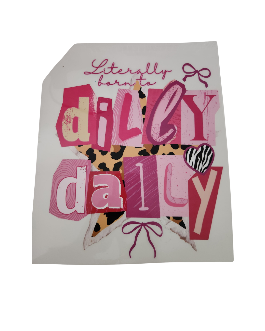 171 DILLY DALLY SHIRT TRANSFER