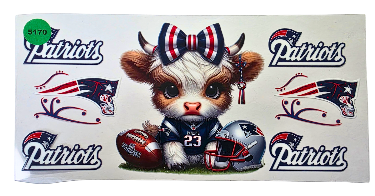 5170 PATRIOTS CUP DECAL