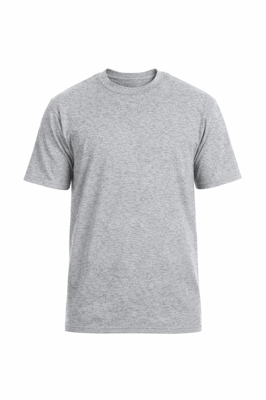 ADULT HEATHER GREY T-SHIRT
