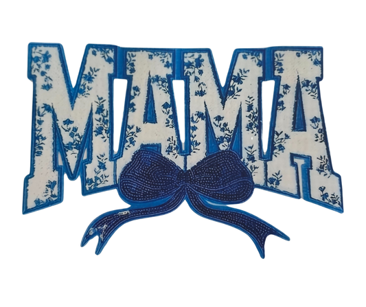 394 BLUE MAMA RIBBON TRANSFER