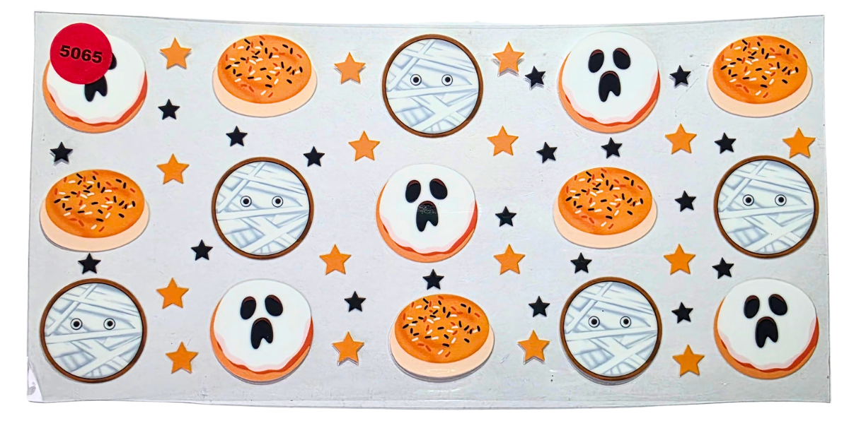 5065 MUMMY DONUT CUP DECAL