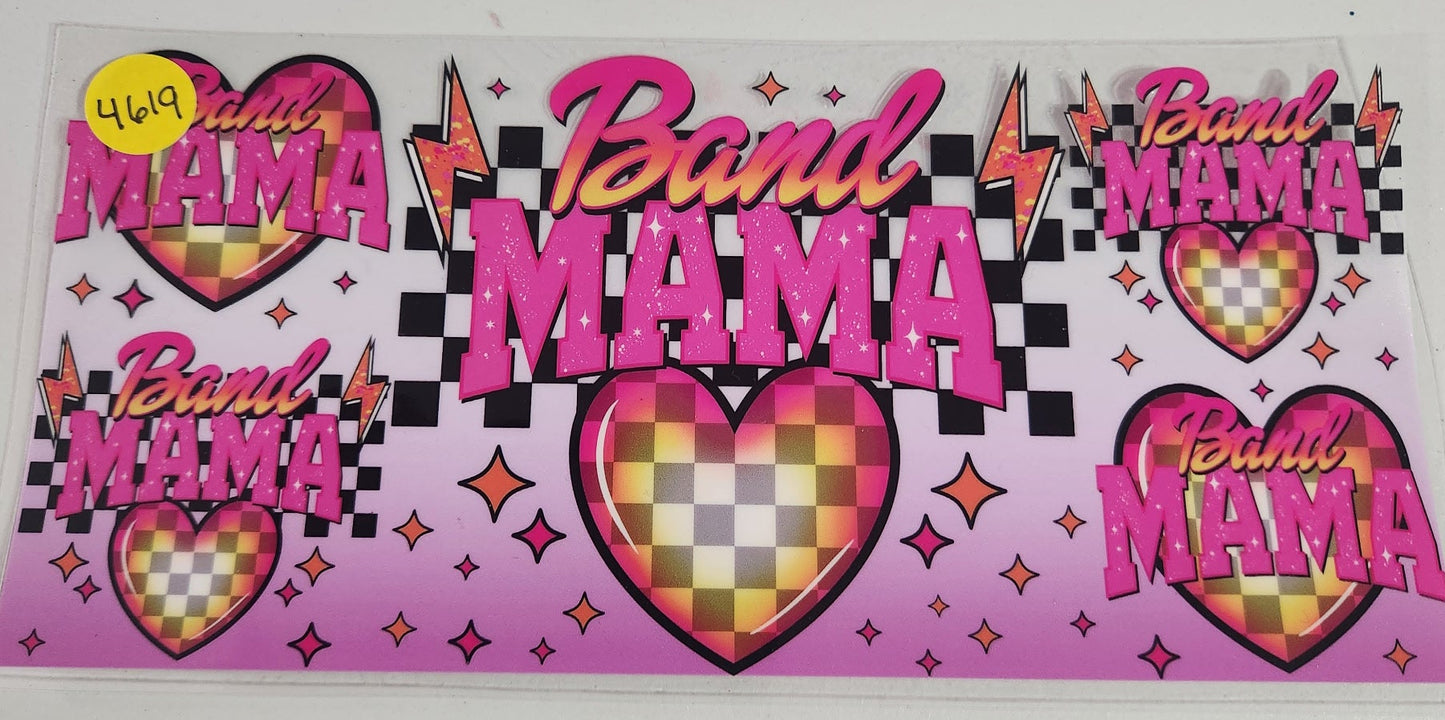 4619 BAND MAMA CUP DECAL