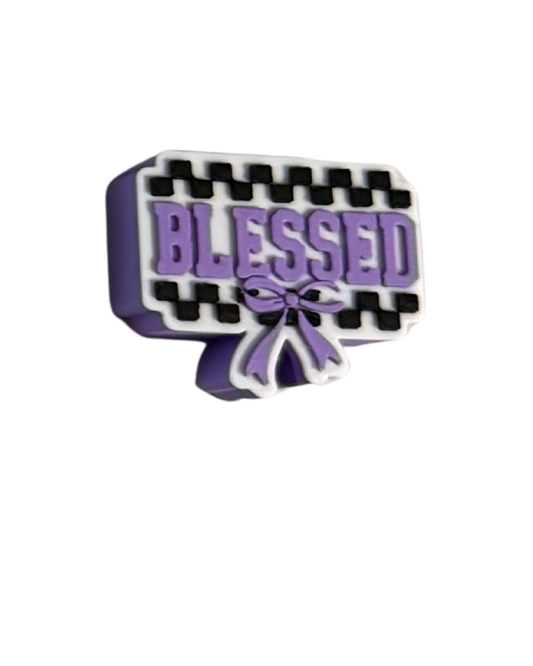 BLESSED STRAW TOPPER