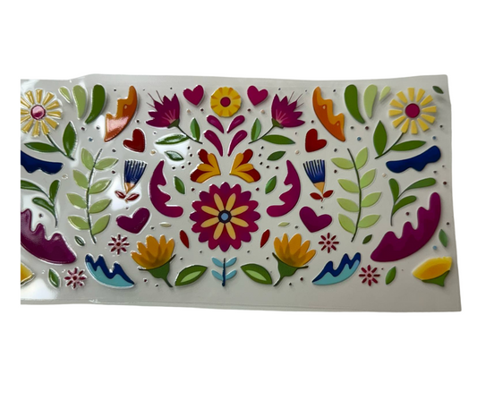 FLORAL AND LEAVES