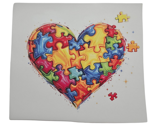 111 AUTISM HEART PUZZLES