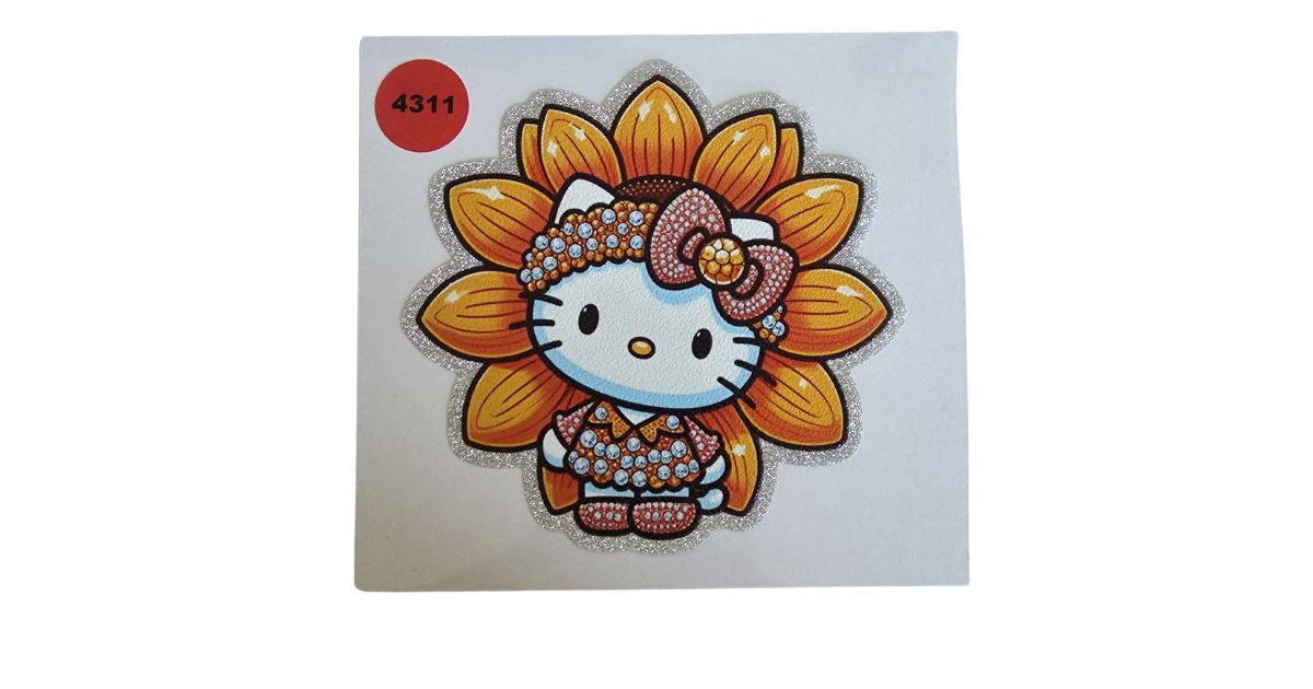 4311 HELLO KITTY GLITTER (SMALL)