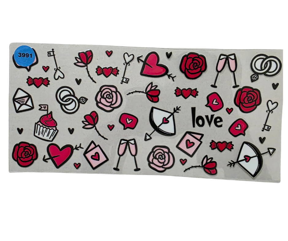 3991 VALENTINES DAY THEME