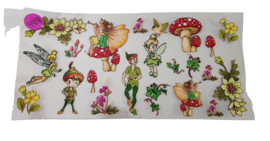 4918 PETER PAN CUP DECAL