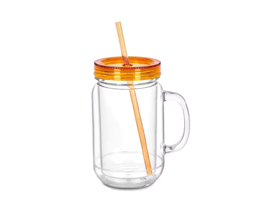 20oz MASON JAR ORANGE