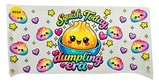 5035 SQUISHY DUMPLING CUP DECAL
