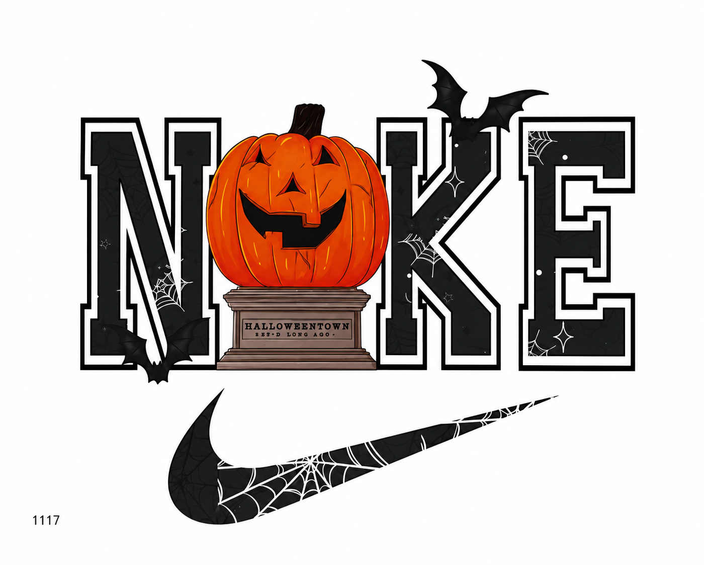 1117 NIKE PUMPKIN SHIRT TRANSFER