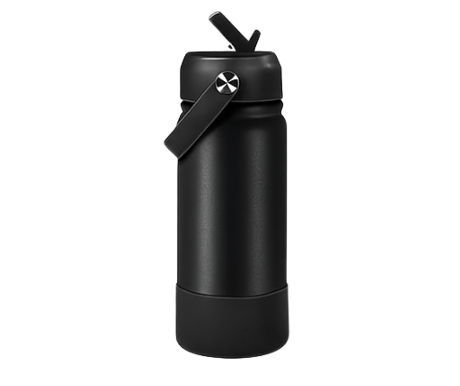 BLACK 18oz STAINLESS STEEL LEAK PROOF (DECAL ONLY)