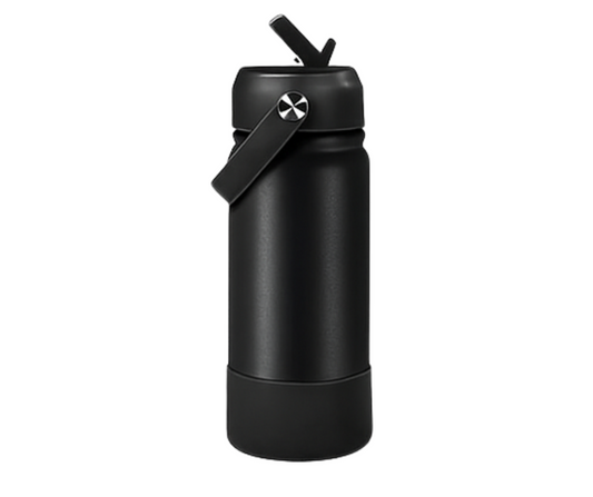 BLACK 18oz STAINLESS STEEL LEAK PROOF (DECAL ONLY)