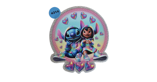 4314 LILO AND STITCH GLITTER (SMALL)