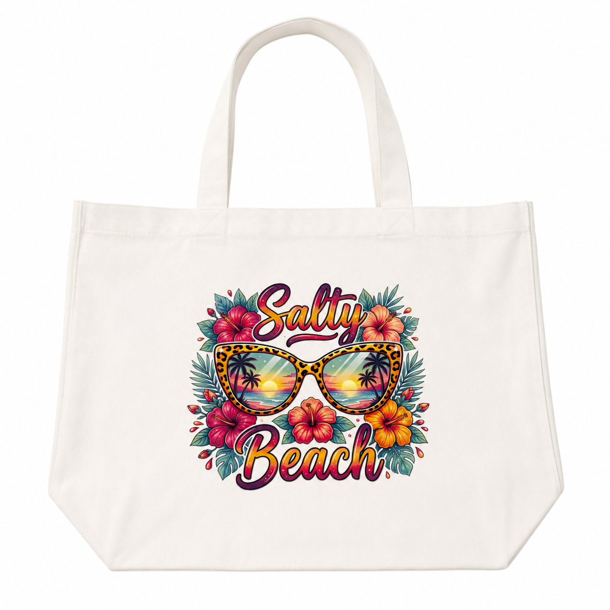 SALTY BEACH TOTE BAG