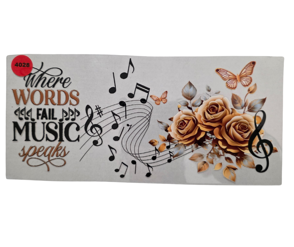 4028 WHERE WORDS FAIL MUSIC SPEAKS