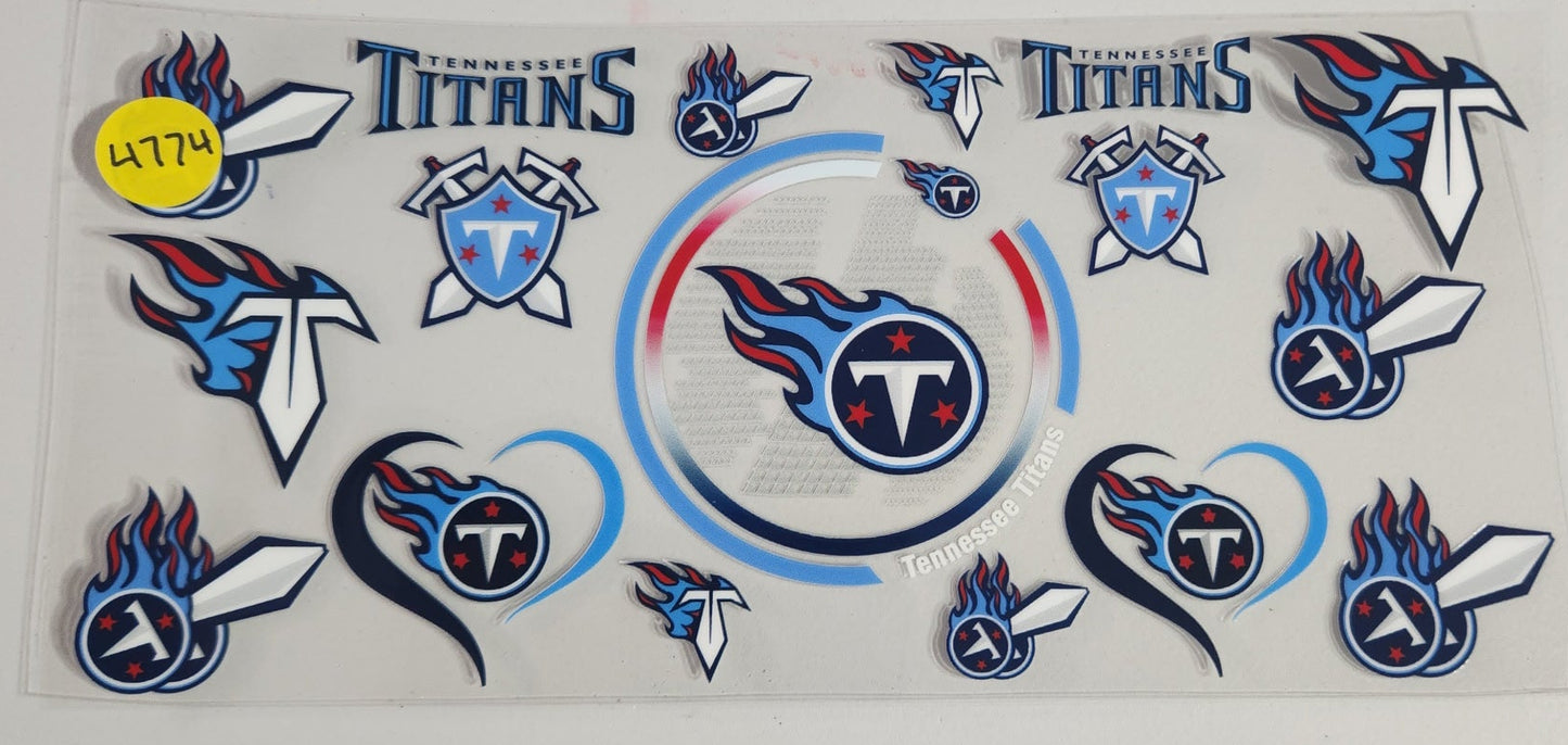 4774 TITANS CUP DECAL