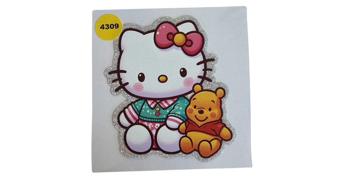 4309 HELLO KITTY GLITTER (SMALL)
