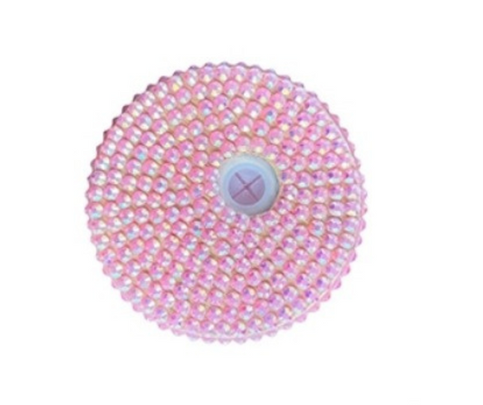 LIGHT PINK BLING LID (only fits 16oz & 20oz regular cups)