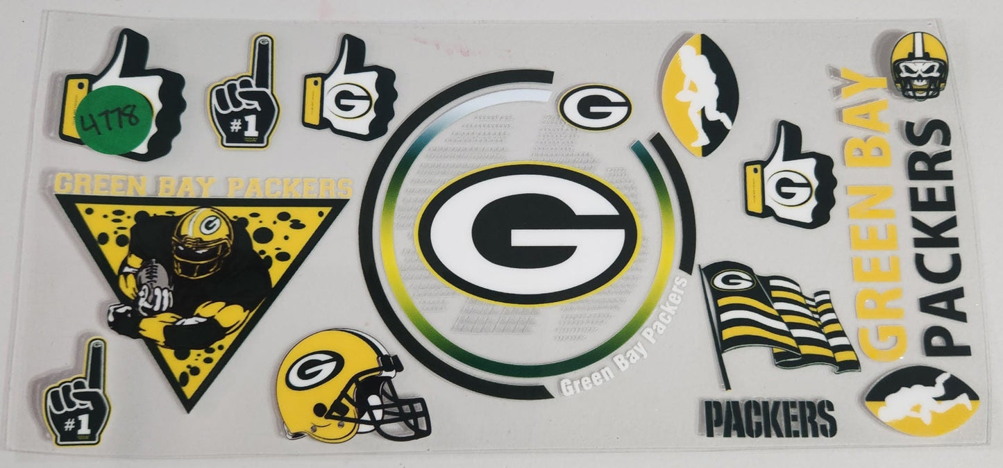 4778 PACKERS CUP DECAL