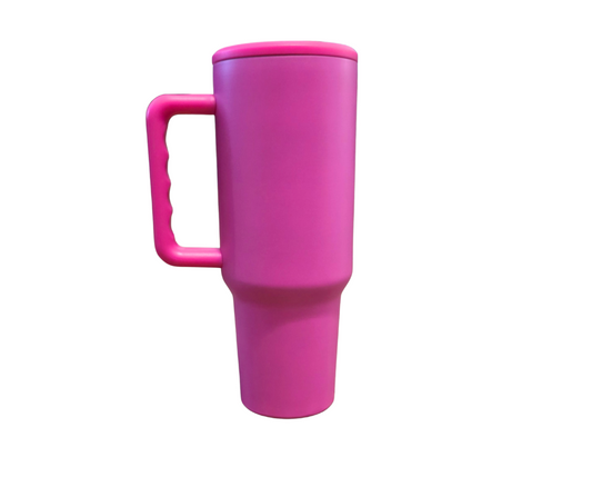 40oz HOT PINK STRAW (DECAL ONLY)