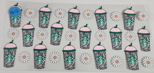 4612 STARBUCKS CUP DECAL