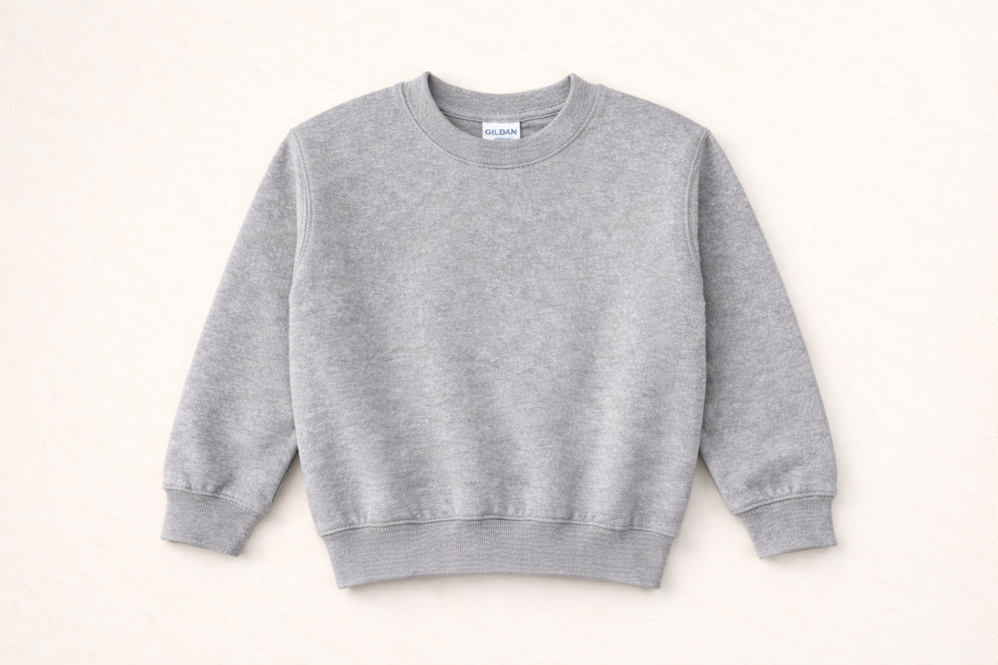 KIDS GREY CREWNECK