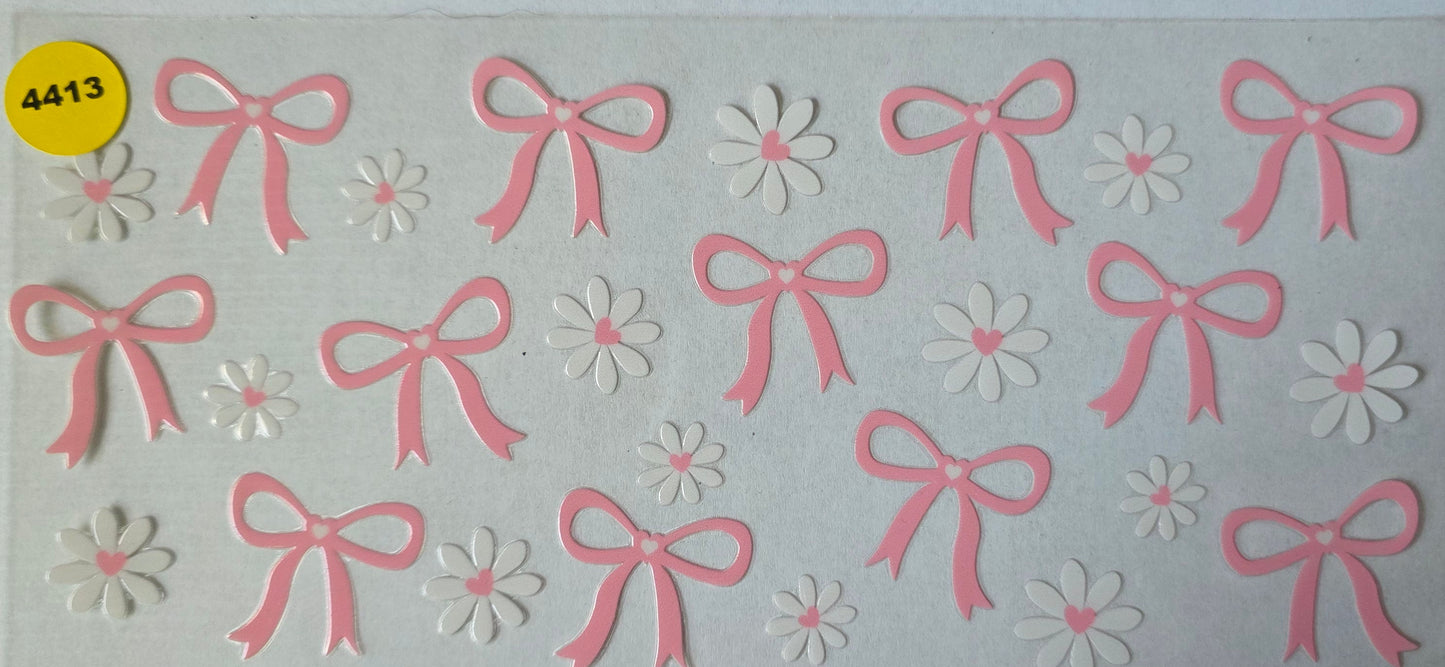 4413 BOWS & FLOWERS