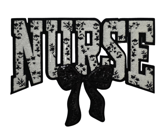 NURSE BLACK PUFF TRANSFER