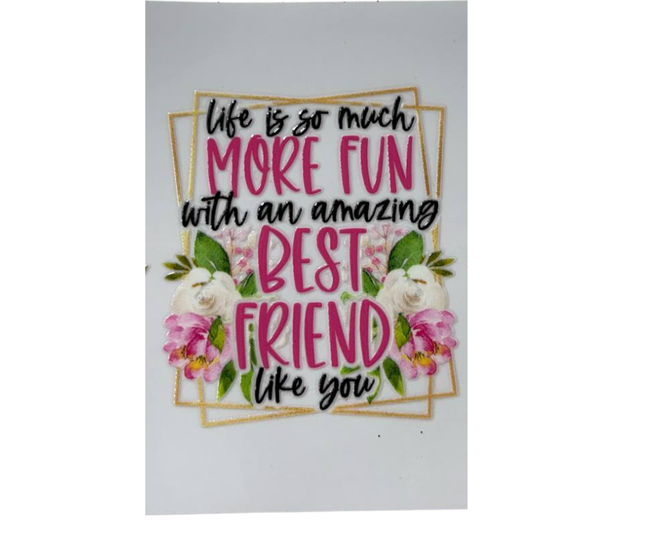 LIFE IS MORE FUN WITH A BEST FRIEND LIKE YOU (SINGLE)