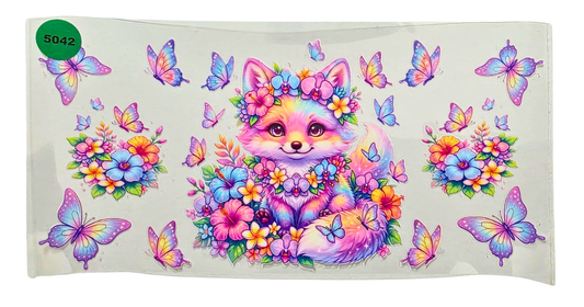 5042 FOX CUP DECAL