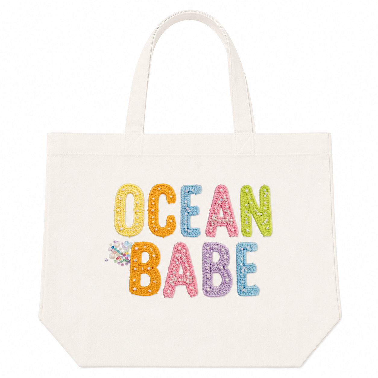 OCEAN BABE TOTE BAG