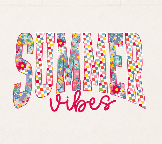 SUMMER VIBES TOTE BAG TRANSFER