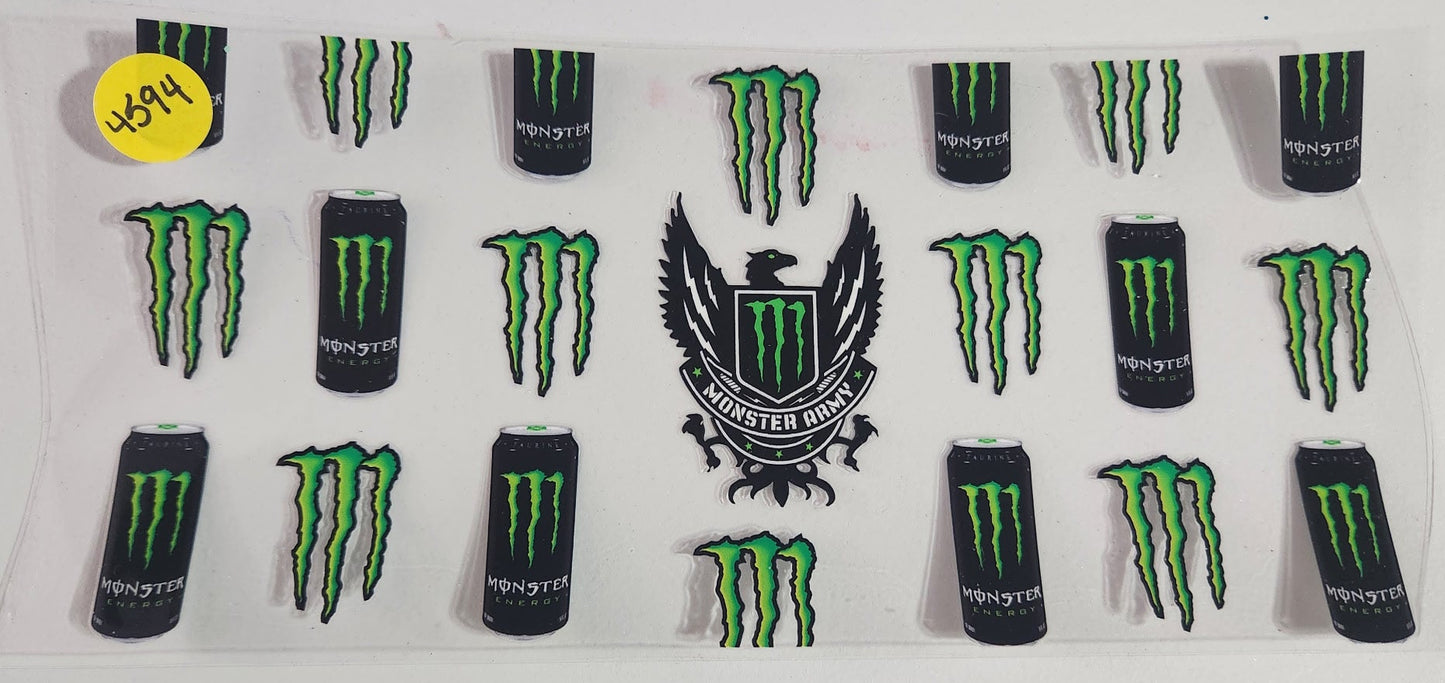 4594 MONSTER CUP DECAL