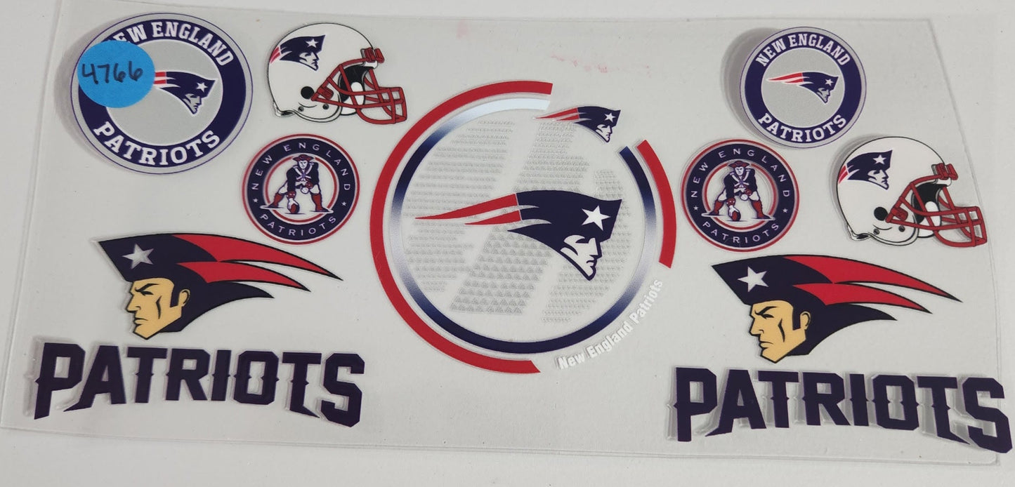 4766 PATRIOTS CUP DECAL