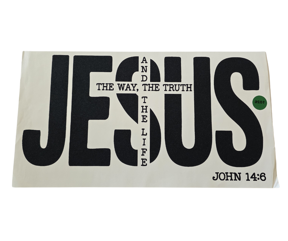 1026 JESUS SHIRT TRANSFER