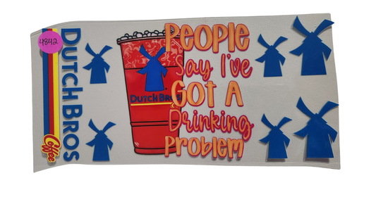 4842 DUTCH BROS CUP DECAL